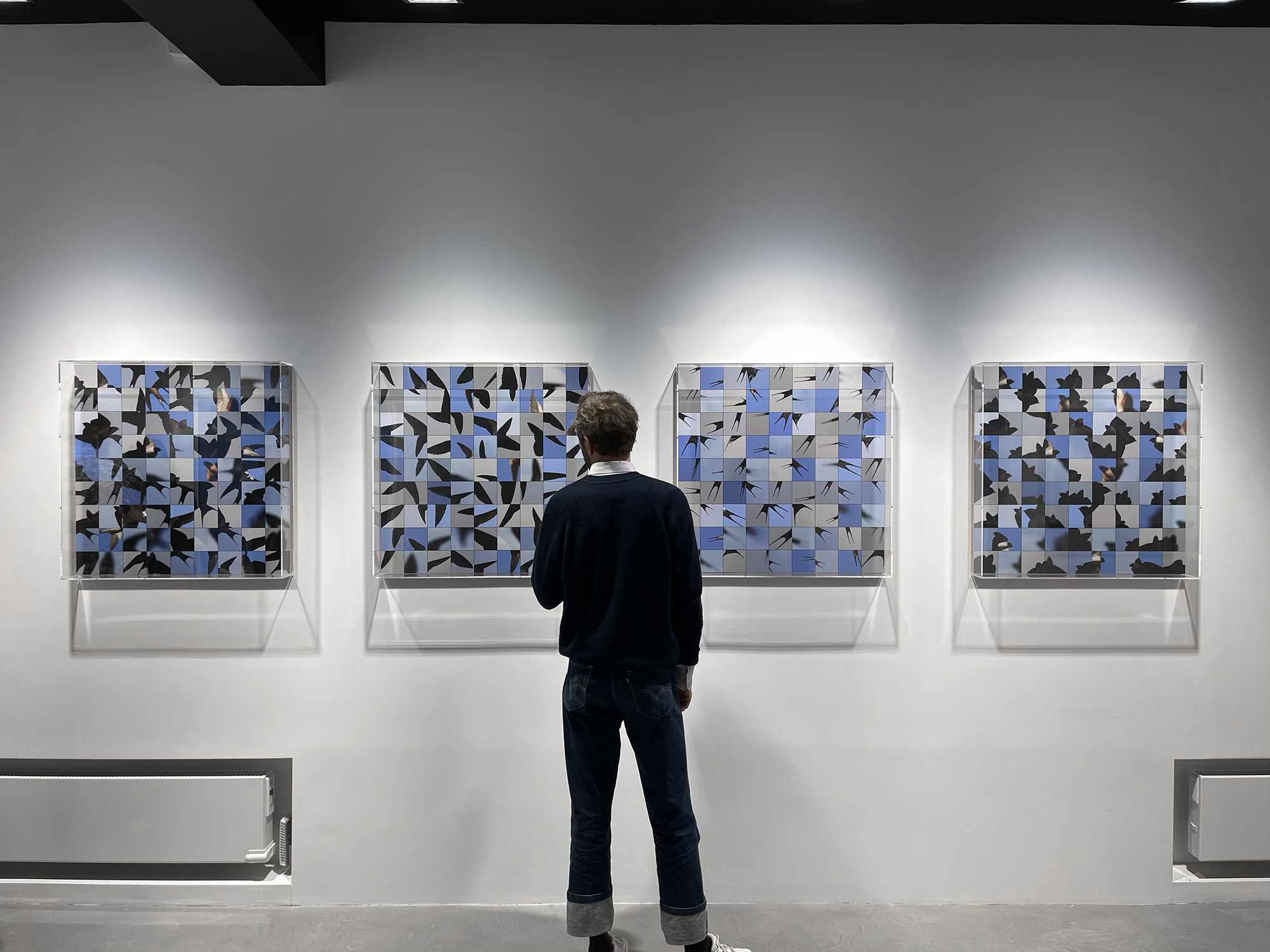 Le bleu du ciel - Galerie Thierry Bigaignon 2021 — 2020 Edouard Taufenbach Bastien Pourtout